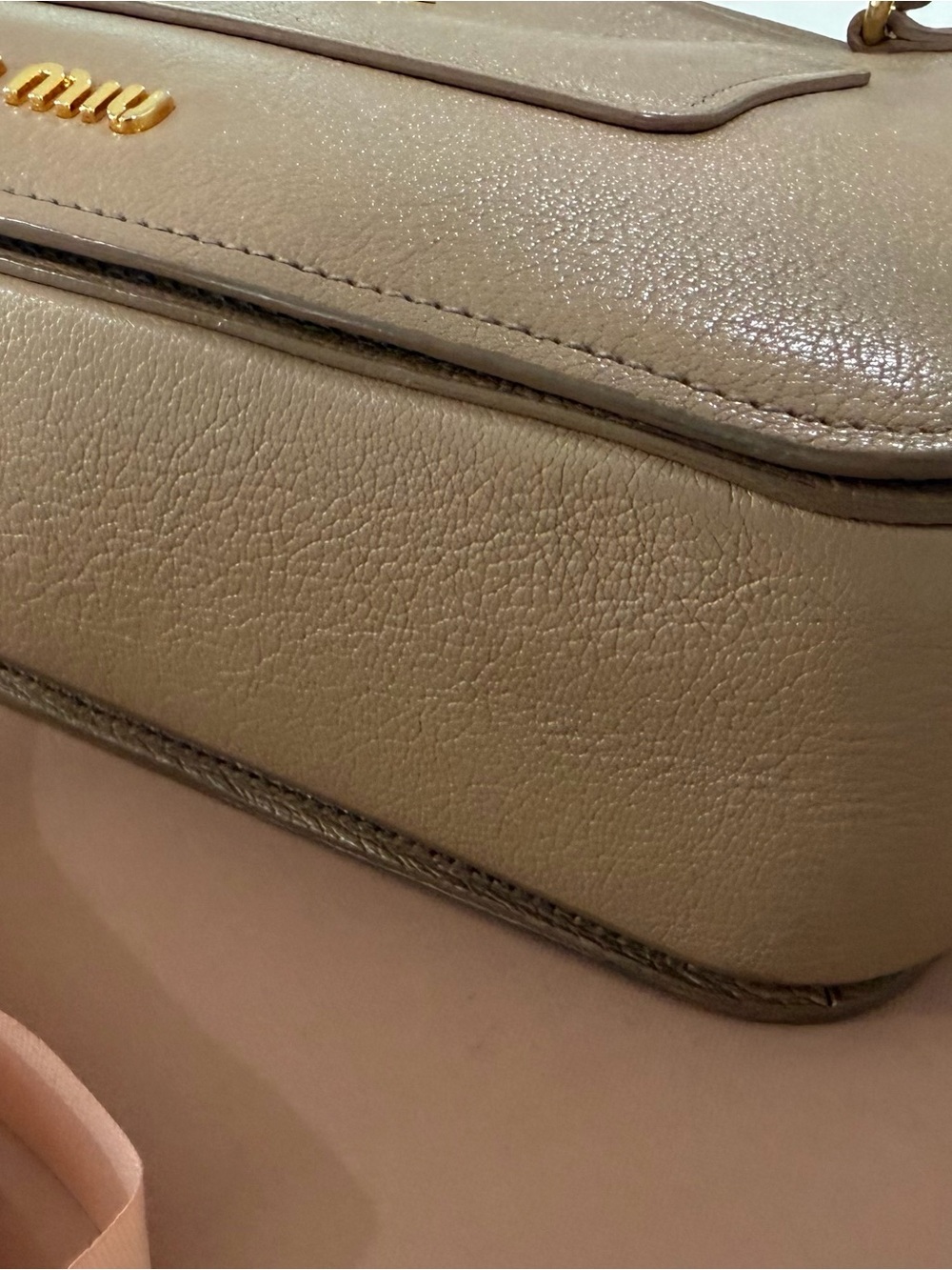 Miu Miu Madras Crossbody Bag - Picture 12 of 14